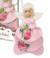 aniołek modlący w pudełku dla Babci | 7034-B