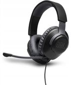Słuchawki JBL Quantum 100 Czarne JBLQUANTUM100BLK GAMING ORYGINALNE