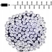 lampki choinkowe 400 led - zimne białe na choinkę świąteczne girlanda