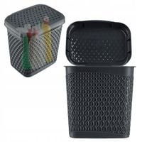 KADAX Pojemnik Na Proszek Do Prania 6L Detergenty Pudełko Szary