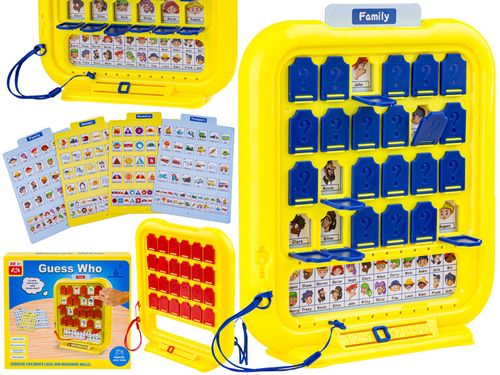 TABLICA EDUKACYJNA GRA PAMIĘCIOWA "ZGADNIJ KTO?" na Arena.pl