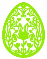 J14 Zawieszka ażur WIELKANOC ozdoba PISANKA jajko