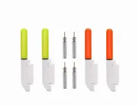 ZESTAW4x SYGNALIZATOR SZCZYTÓWKĘ WĘDKE ŚWIETLIK DIOD LED GRUNT METHOD FEDER