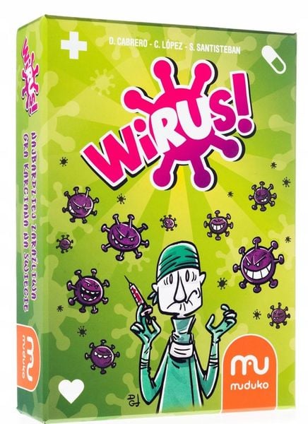 2w1 WIRUS + WIRUS 2 EWOLUCJA GRY MUDUKO TREFL zdjęcie 8