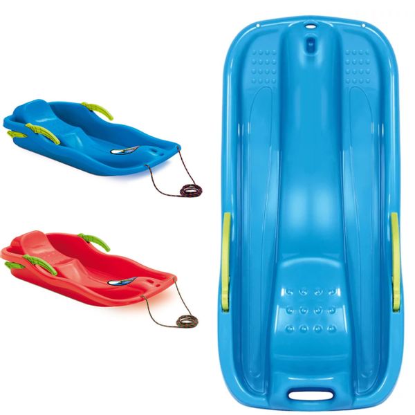 2x Sanki Ślizg Bobslej z hamulcami Szybki jeździk zdjęcie 12