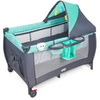 Łóżeczko dziecięce turystyczne z przewijakiem