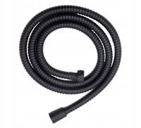 CZARNY WĄŻ PRYSZNICOWY 1,5m PODWÓJNIE PLECIONY