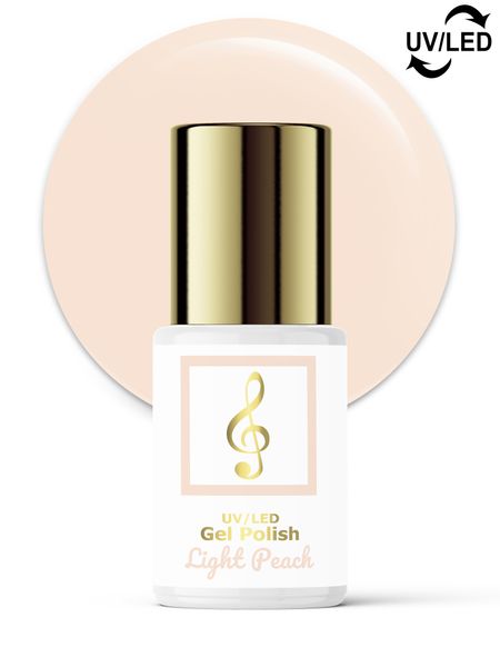 Lakier Hybrydowy Soak Off UV LED MoB Light Peach 7ml zdjęcie 1