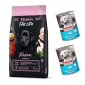 Fitmin For Life Puppy All Breeds 12kg + 2 puszki Morando GRATIS