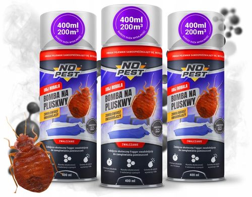 BOMBA GRANAT ZAMGŁAWIAJACY NA PLUSKWY MOCNY FOGGER ŚRODEK PREPARAT NO na Arena.pl