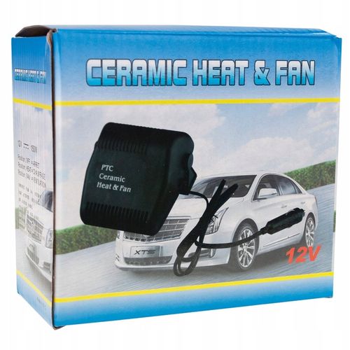 GRZEJNIK SAMOCHODOWY FARELKA NAGRZEWNICA 12V DMUCHAWA DO AUTA NAWIEW na Arena.pl