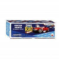 Farby plakatowe Starpak 12 szt. x 20 ml
