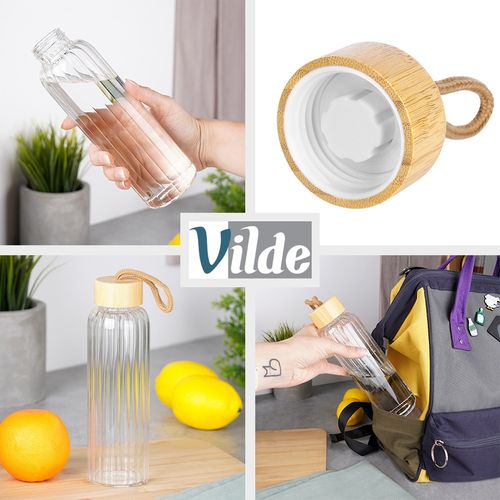 Butelka na wodę szklana 500 ml na Arena.pl
