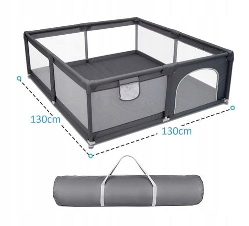 Kojec dla dzieci suchy basen TORBA pokrowiec | 130x130 (I111) na Arena.pl