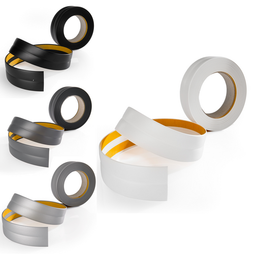 Listwa wykończeniowa samoprzylepna  biała PCV 18/18 5m Quest® na Arena.pl