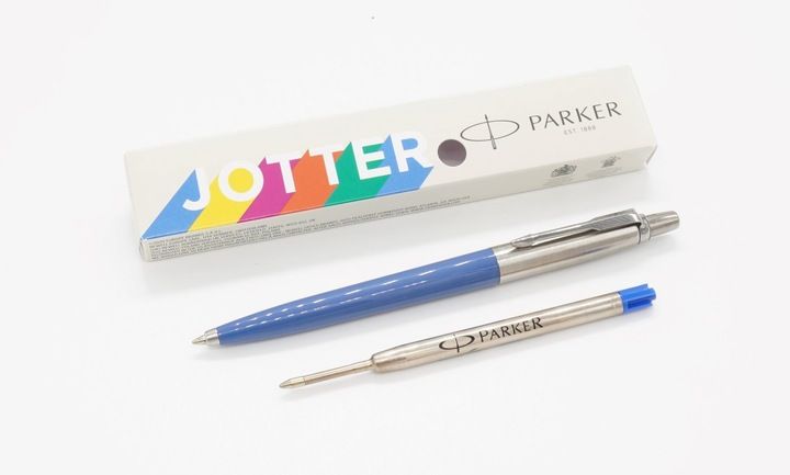 DŁUGOPIS PARKER JOTTER NIEBIESKI GRAWER ZAPASOWY WKŁAD GRATIS DO SZKOŁY zdjęcie 8