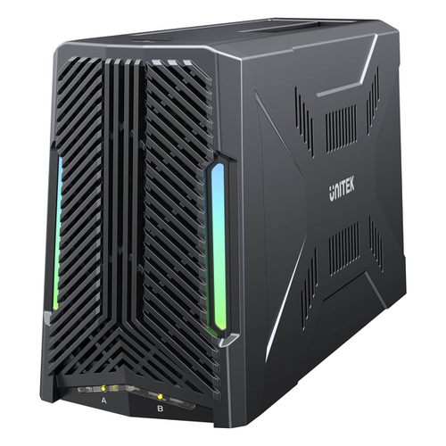 Unitek Stacja dokująca, 1x dysk M.2 NVMe, 1x dysk SATA, USB-C 10 Gbps na Arena.pl