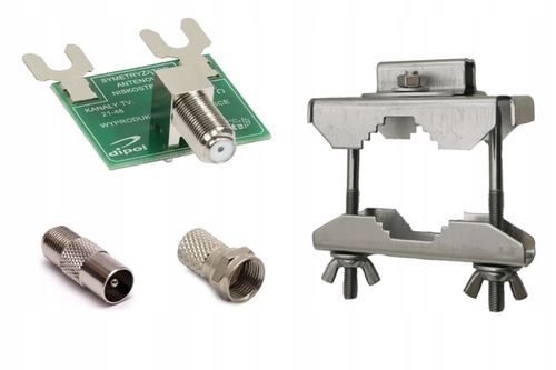 Antena TV kierunkowa Dipol 19R/21-48 DVB-T2 UHF LTE700 symetryzator 14dBi na Arena.pl