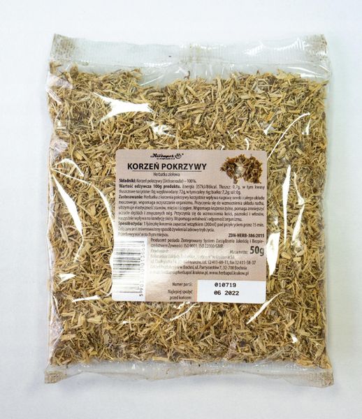 Pokrzywa Herbapol korzeń 50 g zdjęcie 2