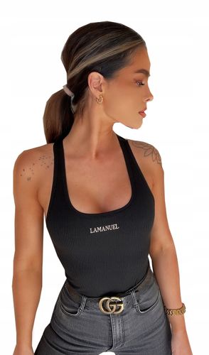 lamanuel - body into you czarne - xs/s na Arena.pl