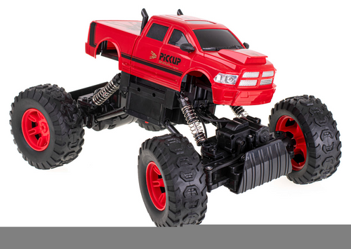 Samochód RC Rock Crawler 4WD czerwony 2.4GHz na Arena.pl