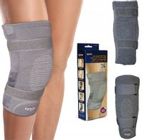 ŚCIĄGACZ NA KOLANO Z SZYNAMI I ZAWIASAMI ORTEZA