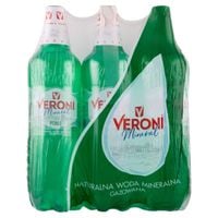 Veroni Mineral Perle Naturalna woda mineralna gazowana 1,5 l x 6 sztuk