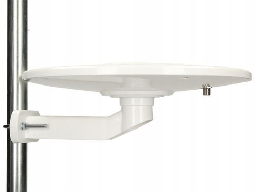 MOCNA MAŁA ANTENA TV DVB-T DVB-T2 360 STOPNI KEMPING DVB T DVB-T2 BIAŁA USB na Arena.pl