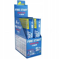 Olimp FIRE START ENERGY GEL + BCAA ŻEL ENERGETYCZNY SASZETKA 20x36g Jabłko