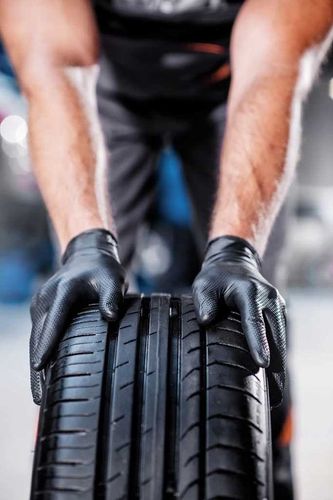 rękawice nitrylowe 50 szt. 9-l gogrip black - 10 op. na Arena.pl