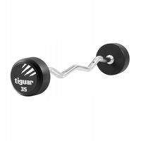 Sztanga Tiguar gryf lekko łamany 90 cm / 32 mm 35 kg