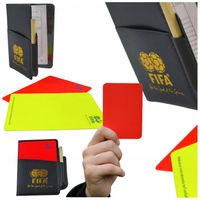 ZESTAW FIFA KARTKI Sędziego ETUI GRATIS KOMPLET dla sędziego