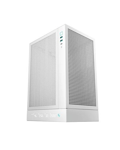 Obudowa do komputera DeepCool CH170 mini ITX Digital Biała na Arena.pl