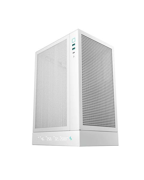 Obudowa do komputera DeepCool CH170 mini ITX Digital Biała zdjęcie 2
