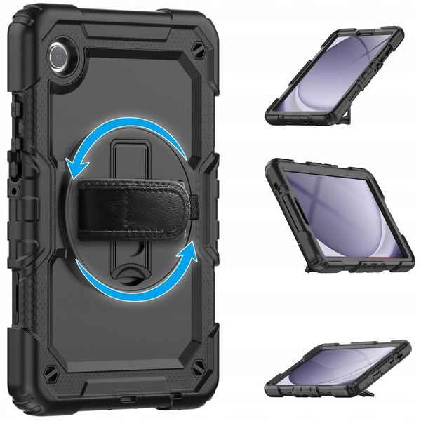 Etui Tech-Protect Solid360 do Samsung Galaxy Tab A9+ czarne zdjęcie 2