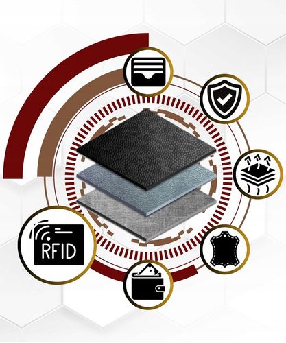 Portfel skórzany męski RFID pojemny na prezent brązowy nubukowy Peterson na Arena.pl