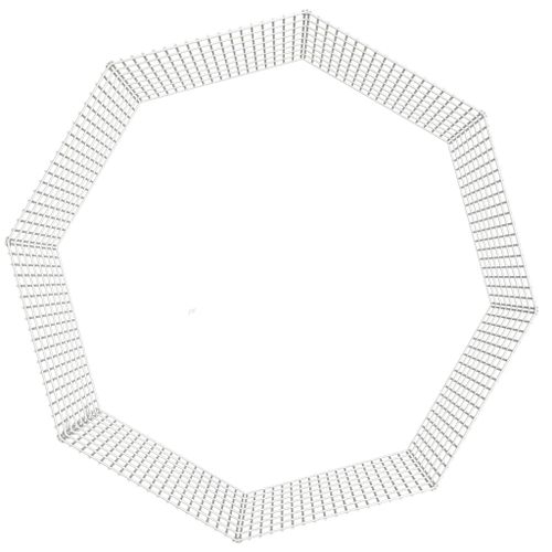8-panelowa klatka dla królika, 54x80 cm, galwanizowane żelazo na Arena.pl