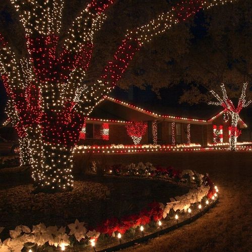 Lampki Choinkowe 500 LED Światełka na Choinkę Czerwone na Arena.pl