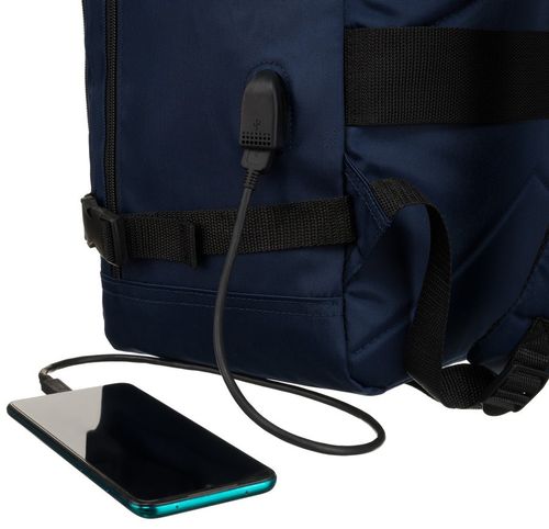 pojemny, podróżny plecak kabinowy z portem usb - peterson na Arena.pl