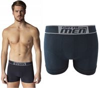 3 X GATTA BOXER BOKSERKI MĘSKIE BAWEŁNA TITANIUM XL