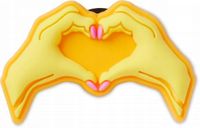 Przypinka Crocs Jibbitz Pin Do Butów Heart Hands