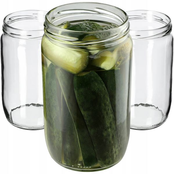 24x Słoik 720ml Słoiki Na Przetwory Dżem Miód zdjęcie 10