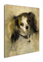 Head of a Dog, Auguste Renoir - obraz na płótnie 60x80 cm