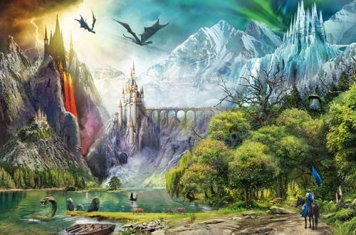 Puzzle 3000 Panowanie smoków Ravensburger 16462 na Arena.pl