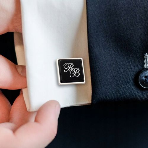 Prezent z grawerem dla męża Spinki do mankietów na Arena.pl