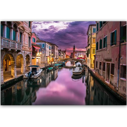 Obraz na płótnie – Canvas, Wenecki świt 120x80 na Arena.pl