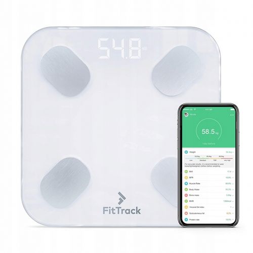 FitTrack Dara Smart BMI cyfrowa waga na Arena.pl