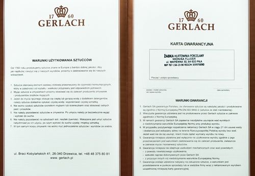 GERLACH Mango 12 widelczyków do ciasta na Arena.pl