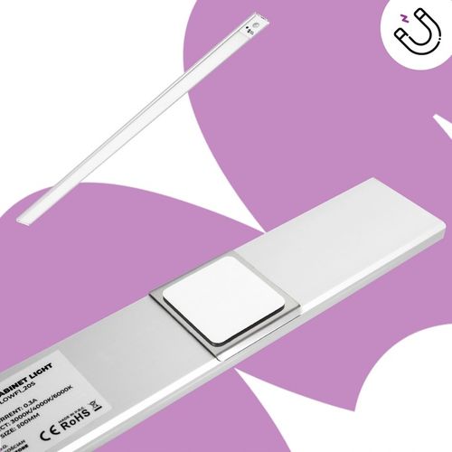 Bezprzewodowa Listwa LED lamp MEBLOWA pod szafkę 6000K 80cm na Arena.pl