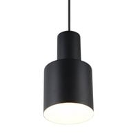 Wisząca lampa ELIOR DL132319400 Trio walec tubka do kuchni czarna
